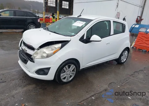 2013 Chevrolet Spark Ls Auto из США, поврежденный, VIN KL8CB6S92DC572559